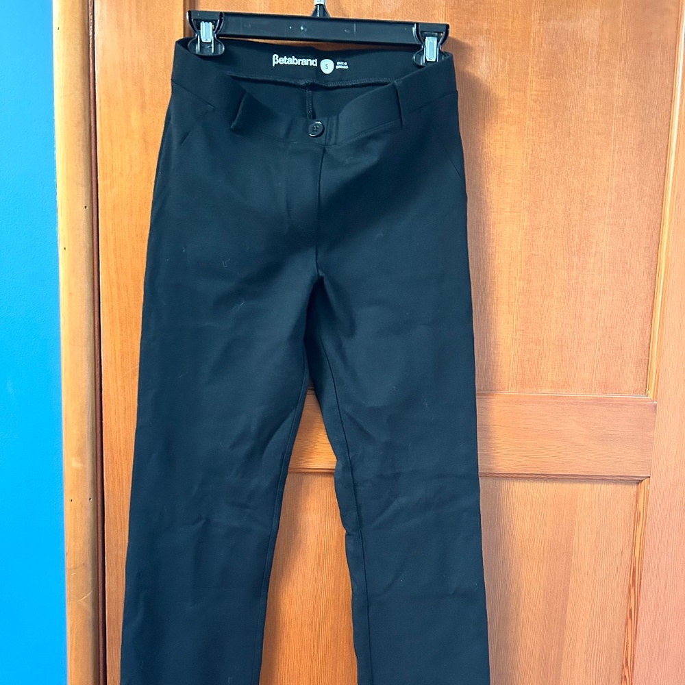 Black Beta brand slim, fit pants